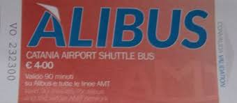 Catania Airport Shuttle Bus (AliBus) Ticket