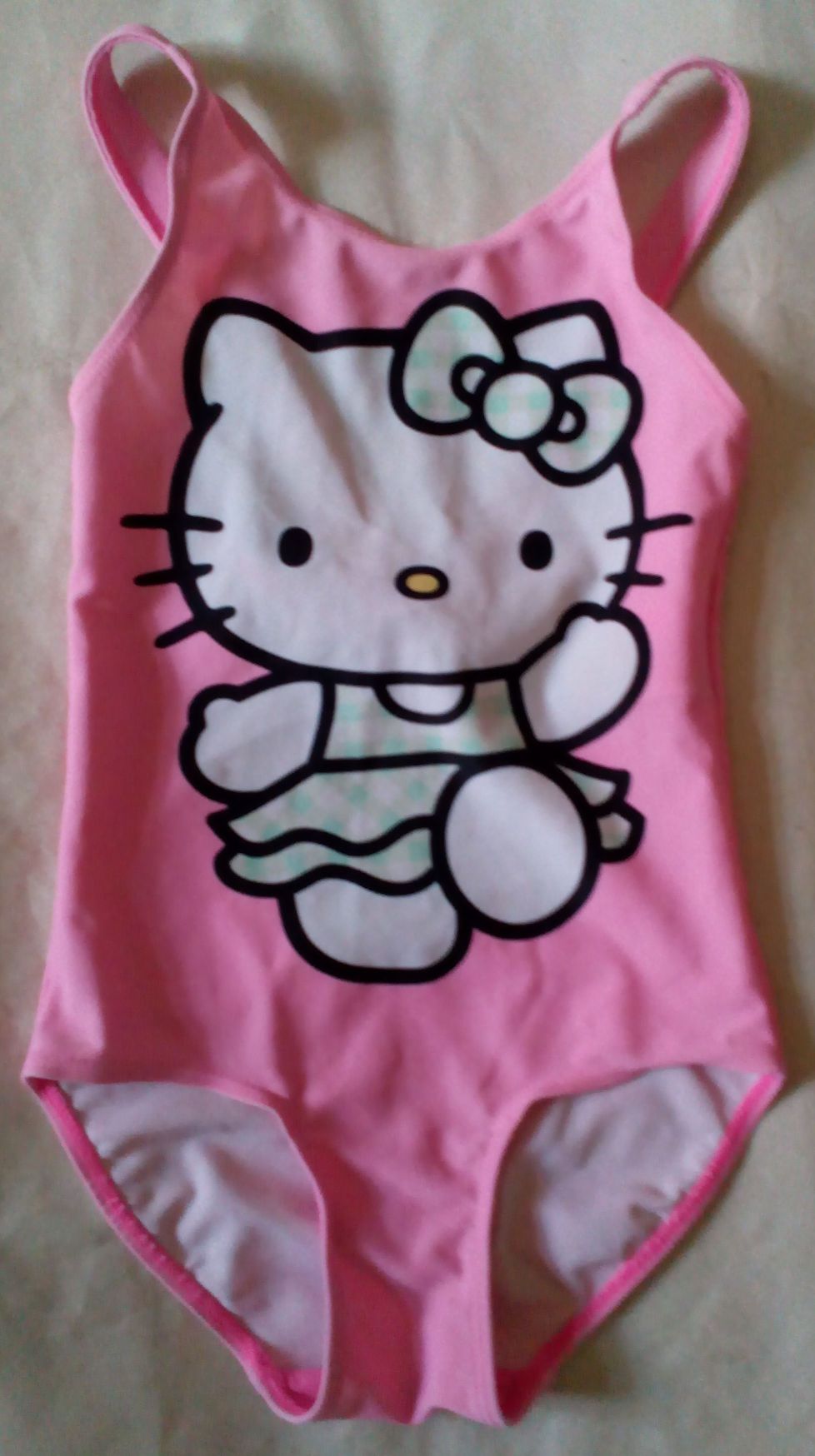 Hello Kitty Pink X-Back Swimsuit