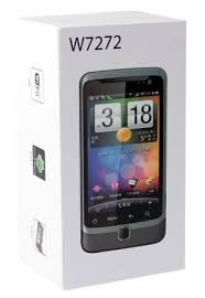W7272 (Android 2.3, 3.5" Capacitive multi-touch screen, WCDMA + 3G, Dual SIM, WiFi, GPS)