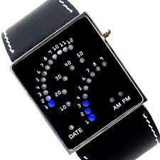 1970's 29 Blue LED Unisex Watch