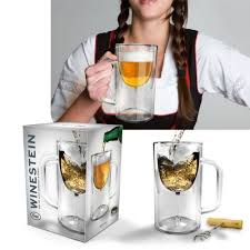 Winestein Wine glass and Beer mug in one