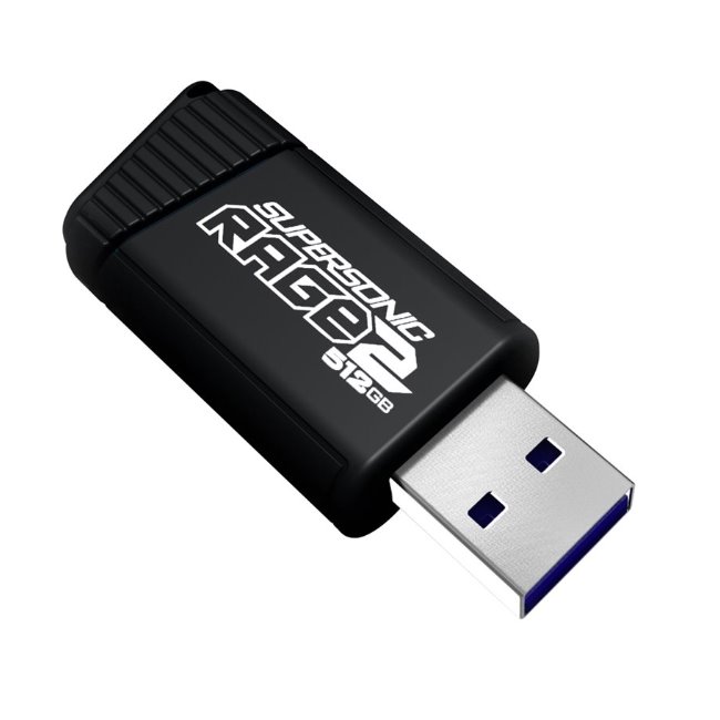 Patriot Supersonic Rage 2 USB 3.1 512 GB Flash Drive (R/W: 400/300 MB/s)