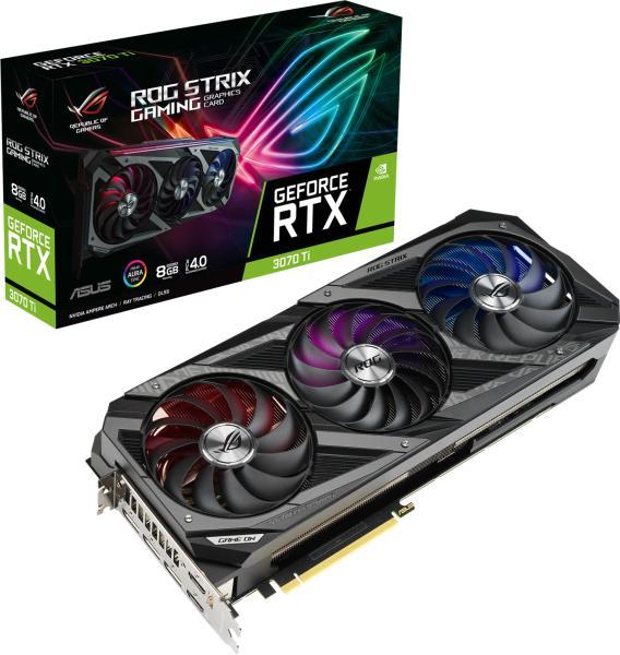 ASUS GeForce RTX™ 3070 Ti ROG Strix Gaming OC 8GB GDDR6X