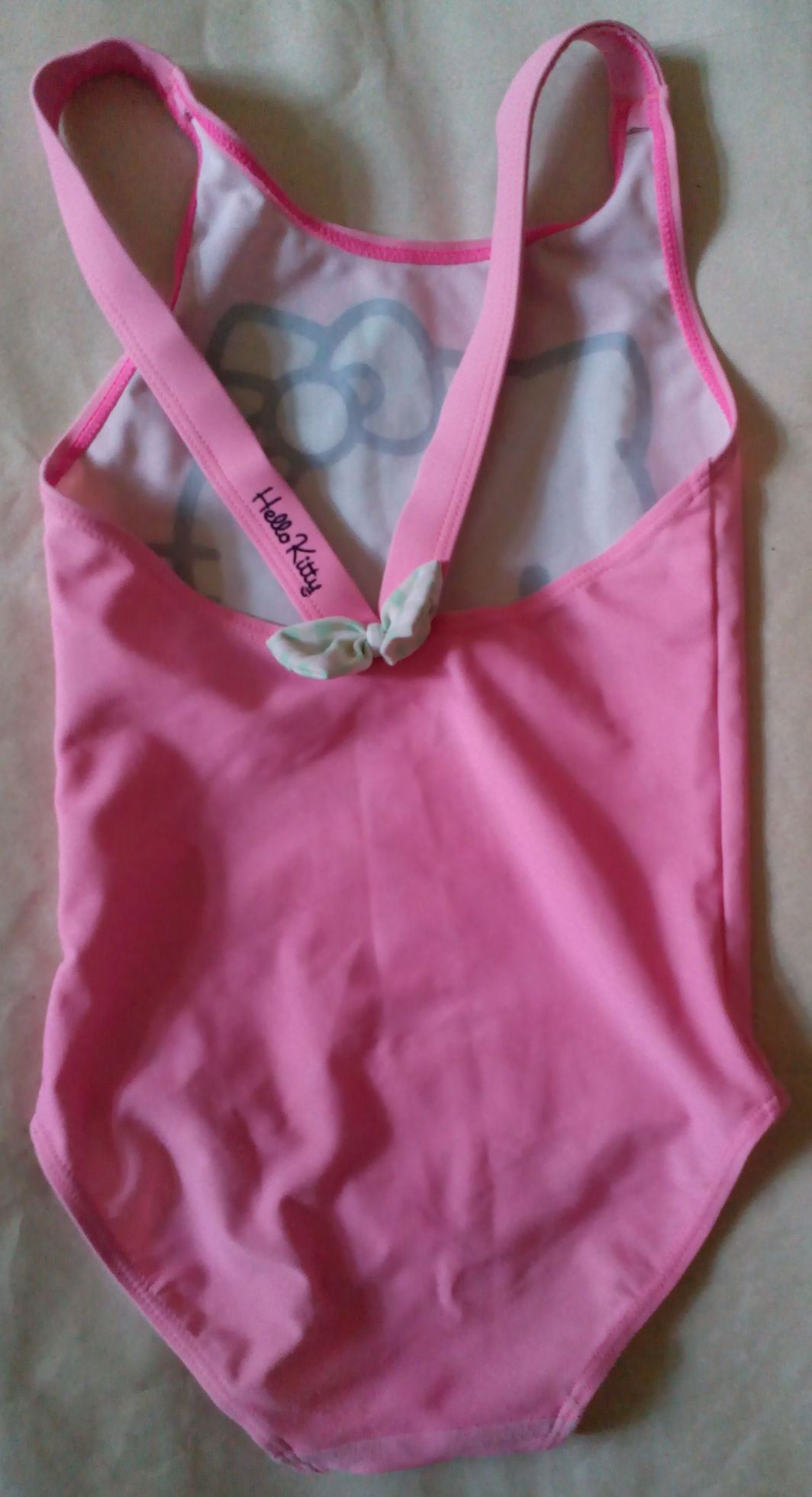 H&M girls Hello Kitty pink x-back girls swimsuit