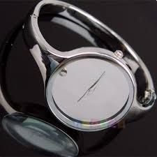 Silver Sleek Bracelet Lady Watch