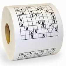 Gift » Sudoku Toilet Paper Roll